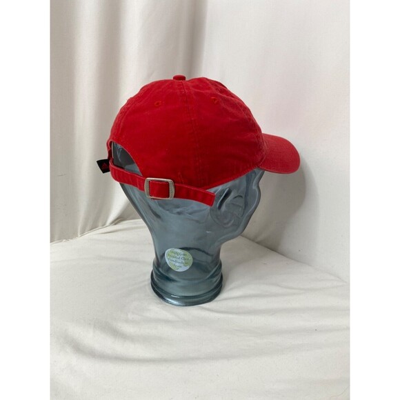 Adidas Chicago Bulls Hat Red Cotton Easy Adjustable NBA Adult One Size - Picture 7 of 12